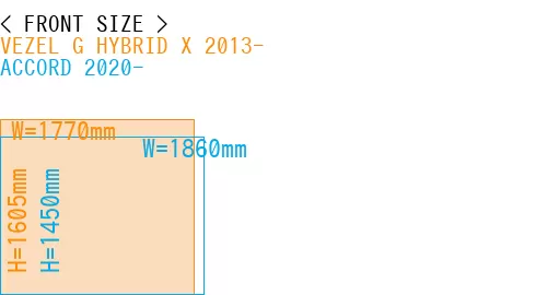 #VEZEL G HYBRID X 2013- + ACCORD 2020-